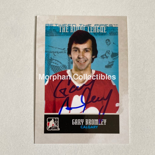 Gary Bromley - Autographed Card Between The Pipes 2010