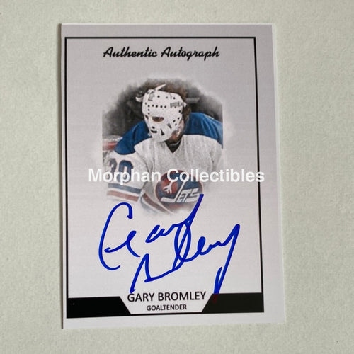 Gary Bromley - Autographed Card Custom