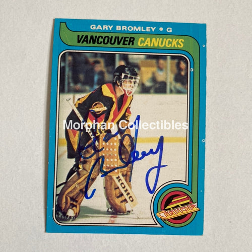 Gary Bromley - Autographed Card Opc 1979-80
