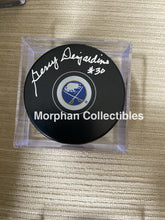 Load image into Gallery viewer, Gerry Desjardins - Autographed Buffalo Puck