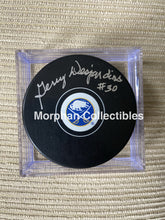 Load image into Gallery viewer, Gerry Desjardins - Autographed Buffalo Puck