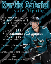 Load image into Gallery viewer, Kurtis Gabriel Signing - All Proceeds Will Go To Charity.