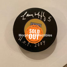 Load image into Gallery viewer, Larry Murphy - Autographed Puck Los Angelos Kings
