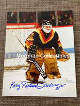 Load image into Gallery viewer, Richard Brodeur - Autographed 8X10 Photo Vancouver Canucks