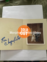 Load image into Gallery viewer, Ron Chipperfield - Autographed Christmas Card - Edmonton Oilers Photo
