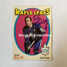 Load image into Gallery viewer, Ron Ellis - Autographed Card 1971-72 Opc Note Back