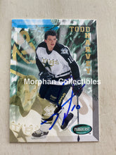 Load image into Gallery viewer, Todd Harvey Autographed Cards Card