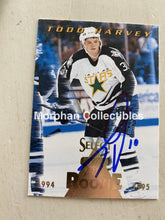 Load image into Gallery viewer, Todd Harvey Autographed Cards Card