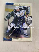 Load image into Gallery viewer, Todd Harvey Autographed Cards Card