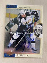 Load image into Gallery viewer, Todd Harvey Autographed Cards Card