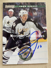 Load image into Gallery viewer, Todd Harvey Autographed Cards Card