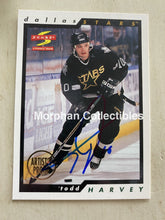 Load image into Gallery viewer, Todd Harvey Autographed Cards Card
