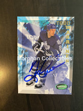 Load image into Gallery viewer, Todd Warner Autographed Cards 1995-96 Parkhurst #1 Card