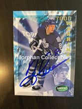 Load image into Gallery viewer, Todd Warner Autographed Cards 1995-96 Parkhurst #6 Card