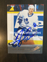 Load image into Gallery viewer, Todd Warner Autographed Cards 1995-96 Pinnacle #2 Card