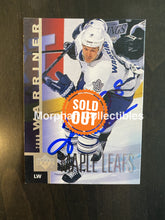 Load image into Gallery viewer, Todd Warner Autographed Cards 1997-98 Upper Deck Card
