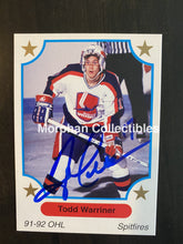 Load image into Gallery viewer, Todd Warner Autographed Cards 7Th Inning Sketch #3 Card