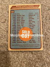 Load image into Gallery viewer, Yvon Lambert - Autographed Card Opc 1979-80 Montreal Team