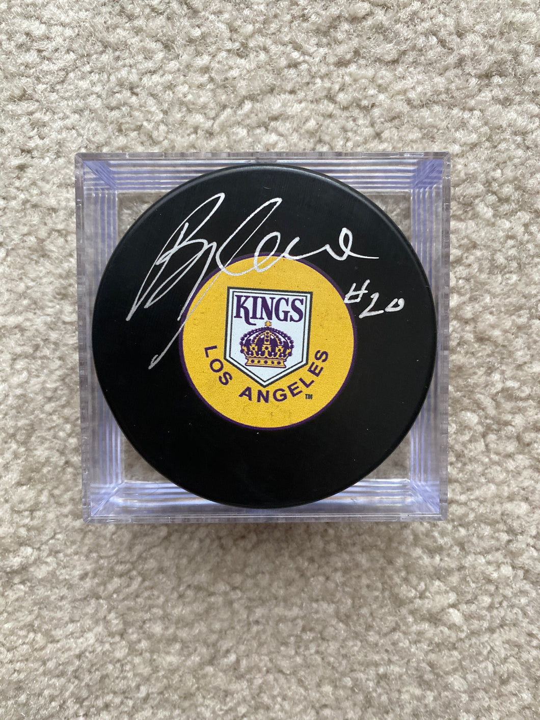 (Copy) Brad Selwood - Autographed Puck - Los Angelos Kings