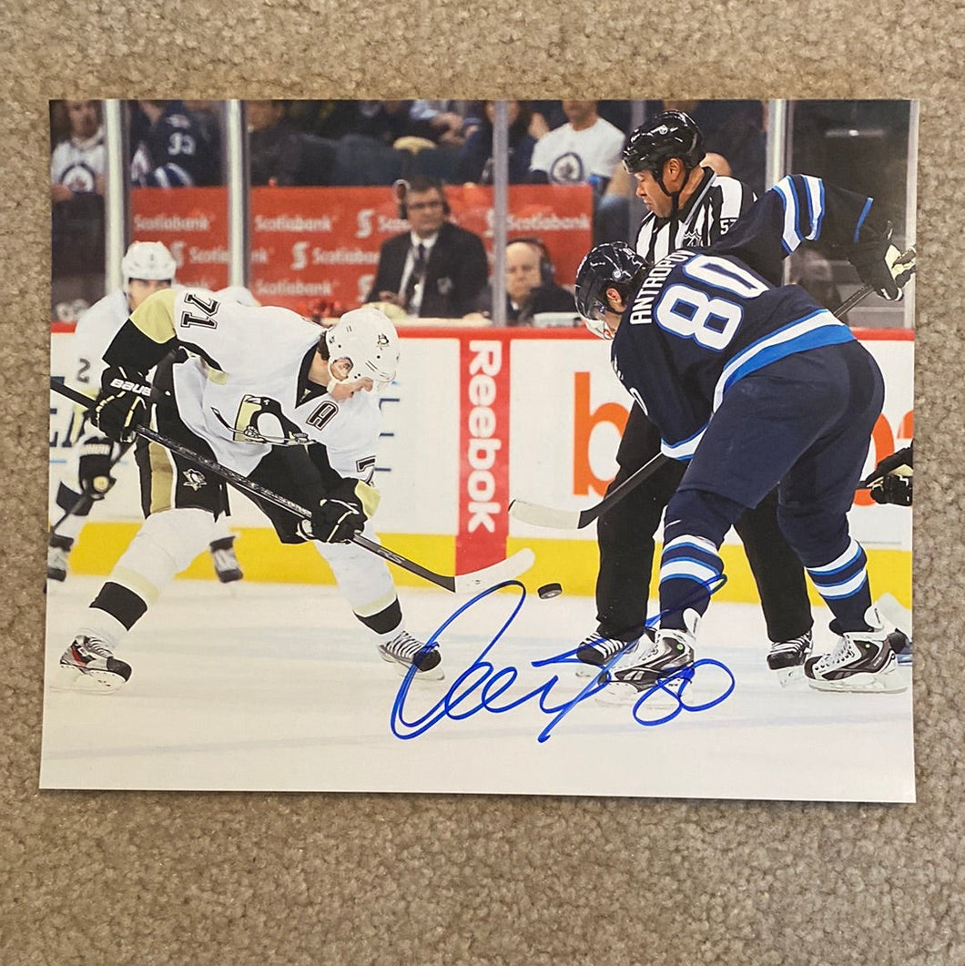 Nik Antropov - Autographed Winnipeg Jets 8X10 Photo