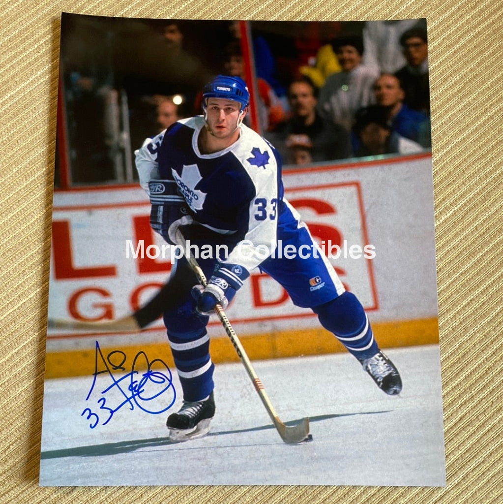 Al Iafrate - Autographed Toronto Maple Leafs 8X10 Photo