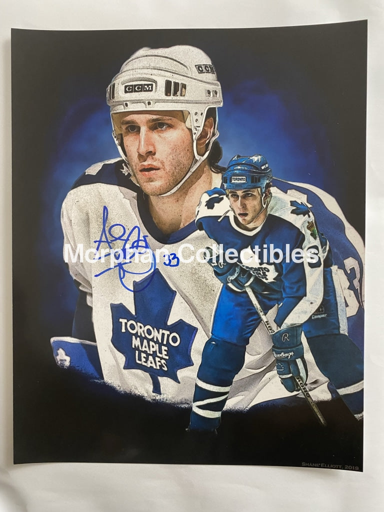 Al Iafrate - Autographed Toronto Maple Leafs 8X10 Photo