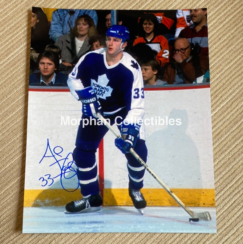 Al Iafrate - Autographed Toronto Maple Leafs 8X10 Photo