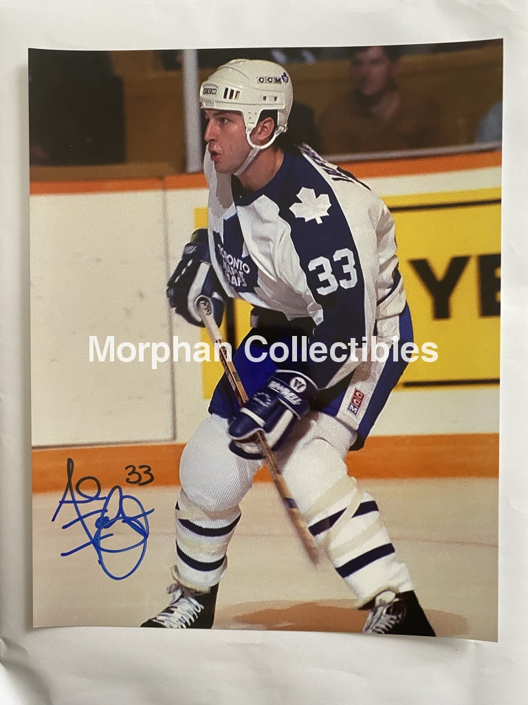 Al Iafrate - Autographed Toronto Maple Leafs 8X10 Photo