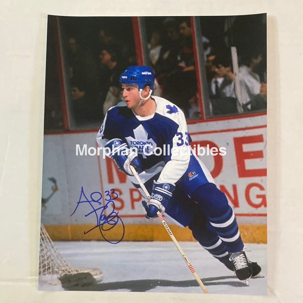 Al Iafrate - Autographed Toronto Maple Leafs 8X10 Photo