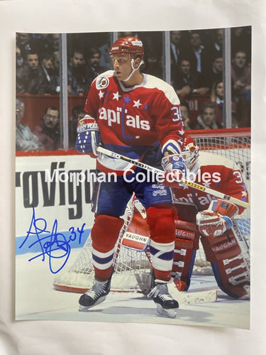 Al Iafrate - Autographed Washington Capitals 8X10 Photo