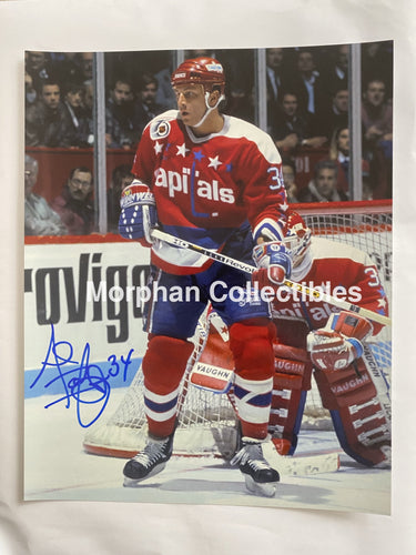 Al Iafrate - Autographed Washington Capitals 8X10 Photo