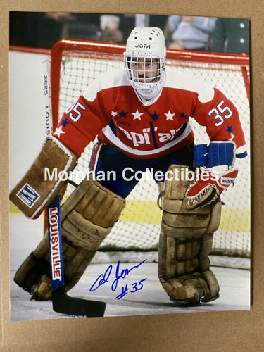 Al Jensen - Autographed 8X10 Photo Washington Capitals