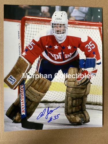 Al Jensen - Autographed 8X10 Photo Washington Capitals