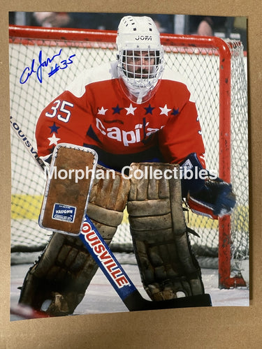 Al Jensen - Autographed 8X10 Photo Washington Capitals