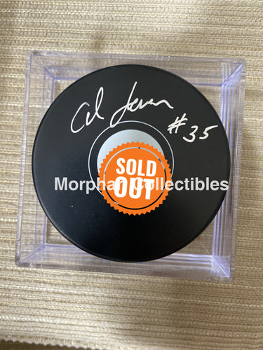 Al Jensen - Autographed Washington Puck