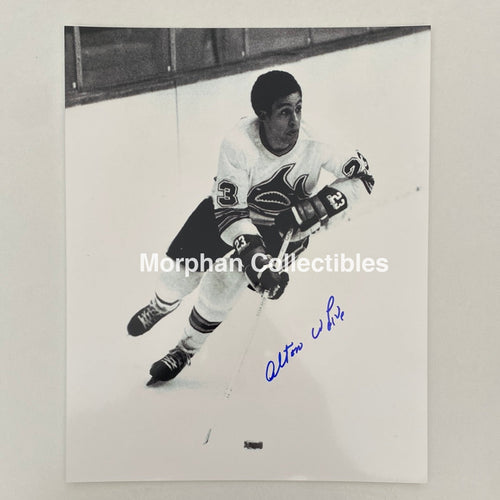Alton White - Autographed 8X10 Photo San Fransisco Sharks