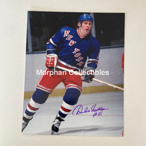 Anders Hedberg - Autographed 8X10 Photo New York Rangers