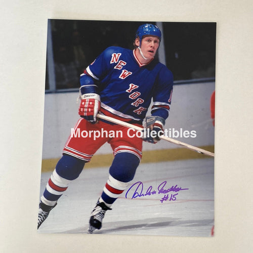 Anders Hedberg - Autographed 8X10 Photo New York Rangers