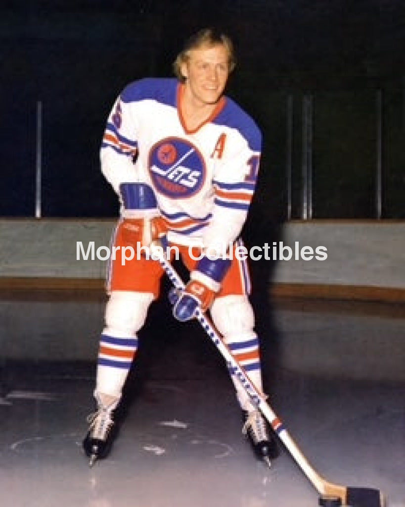 Anders Hedberg - Autographed New York Rangers 8X10 Photo