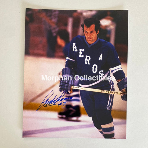 Andre Lacroix - Autographed 8X10 Photo Houston Aeros