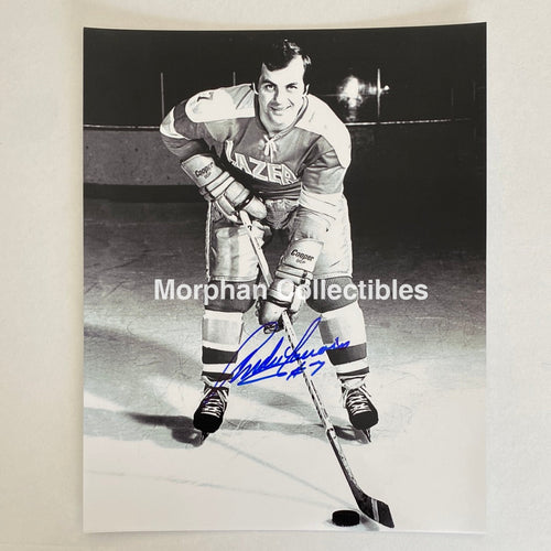 Andre Lacroix - Autographed 8X10 Photo Philadelphia Blazers