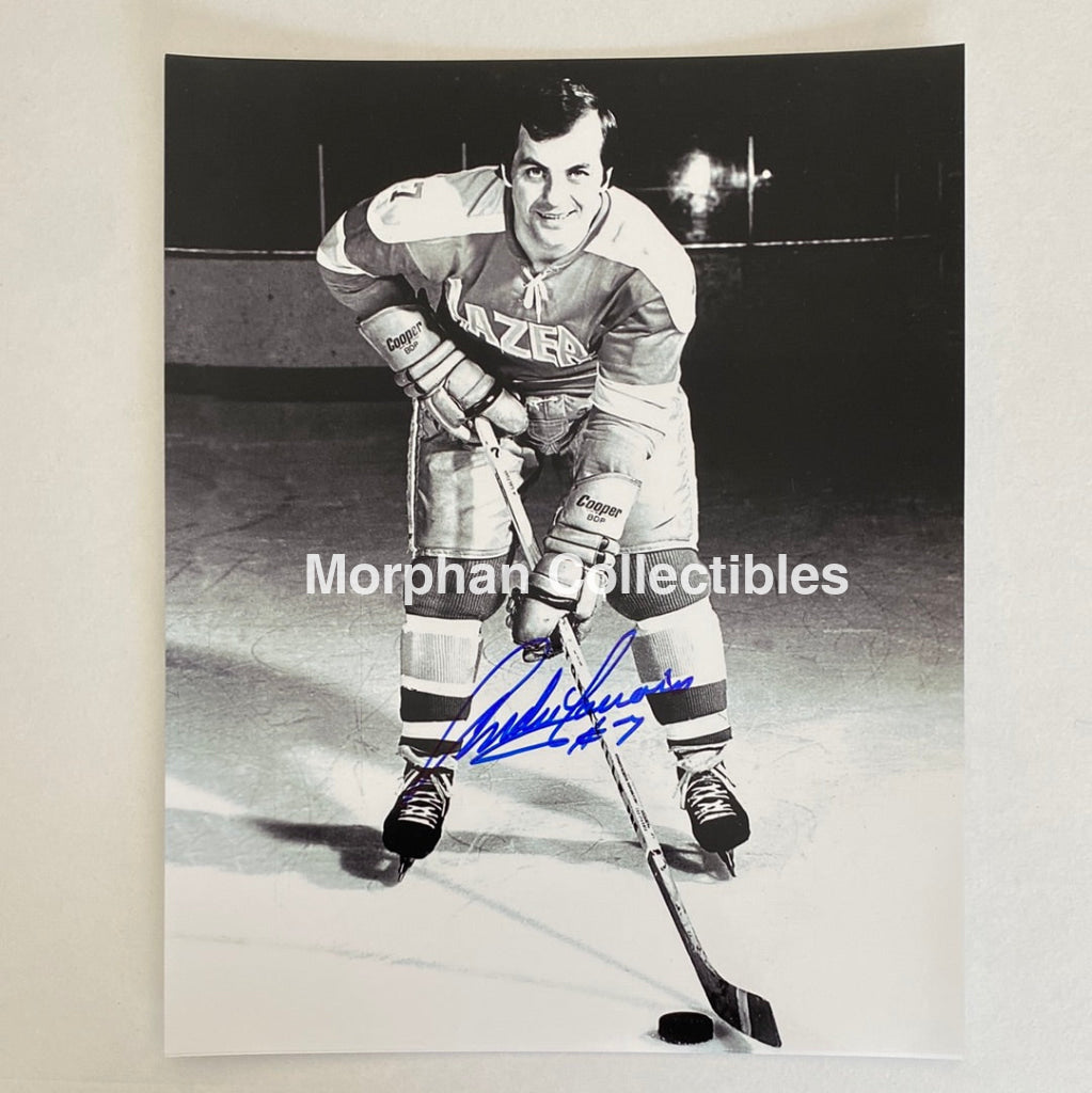 Andre Lacroix - Autographed 8X10 Photo Philadelphia Blazers