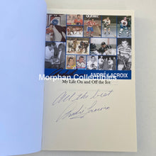 Load image into Gallery viewer, Andre Lacroix Book Signed Puck
