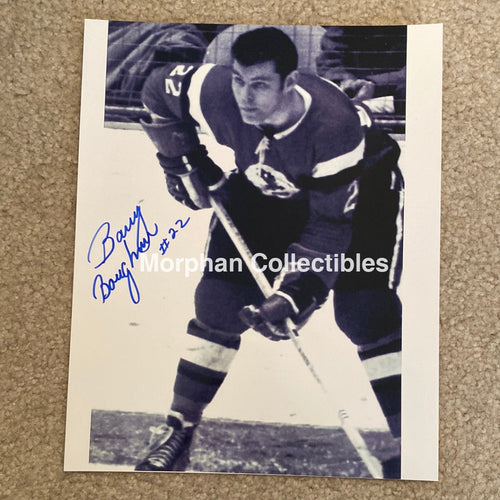 Barry Boughner - Autographed 8X10 Photo