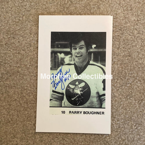 Barry Boughner - Autographed Albuquerque Aix-Guns 4 X 6 Photo