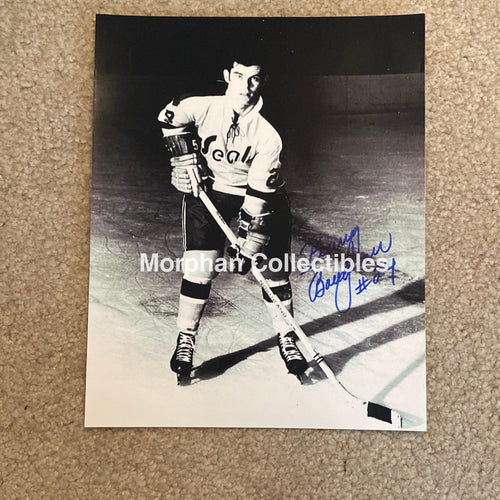 Barry Boughner - Autographed California Golden Seals 8X10 Photo