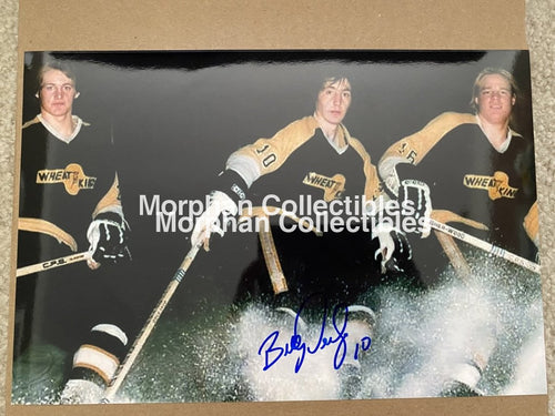 Bill Derlago - Autographed 8X10 Photo Brandon Wheatkings 8X12