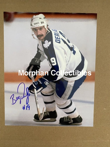 Bill Derlago - Autographed 8X10 Photo Toronto Maple Leafs #2