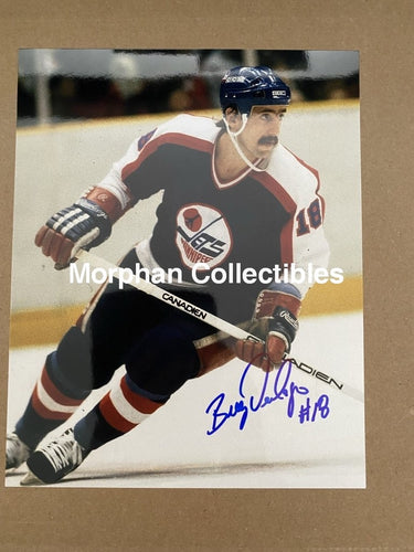 Bill Derlago - Autographed Photos Winnipeg Jets Photo