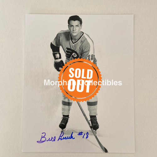 Bill Lesuk - Autographed 8X10 Photo Philadelphia Flyers